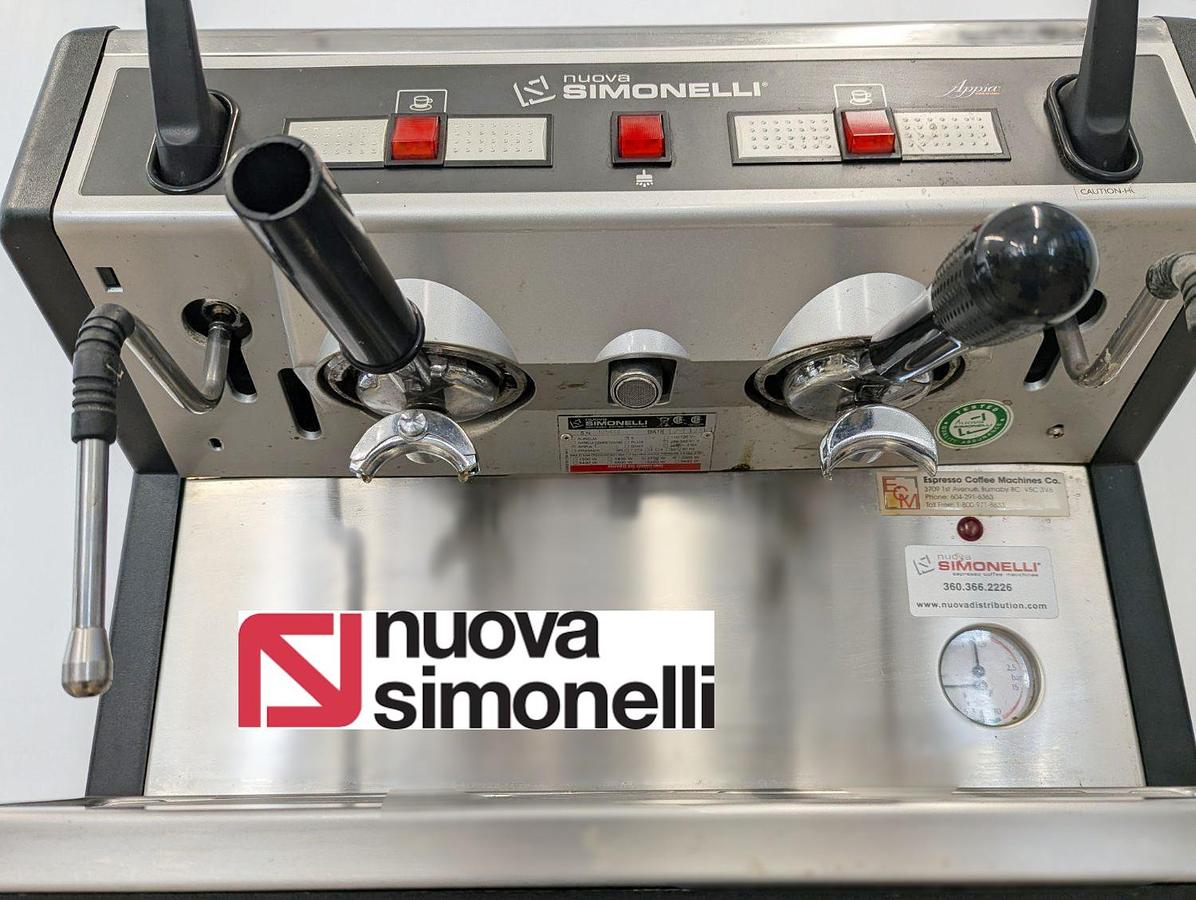 Used Nuova Simonelli APPIA 2 Group Semi-Automatic Espresso Machine