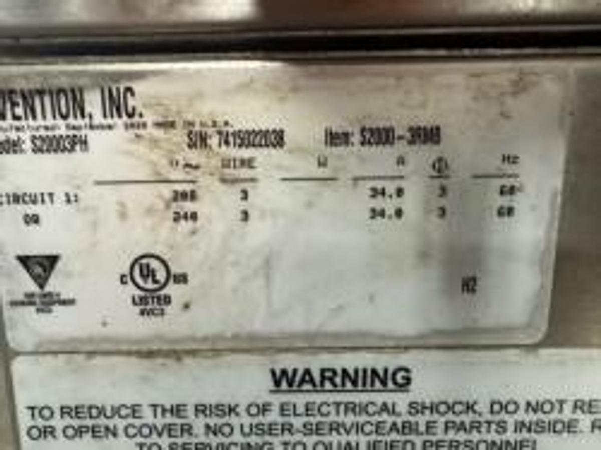 Refurbished Ovention Shuttle S2000 Single Ventless Pizza Oven Single Phase on Stand