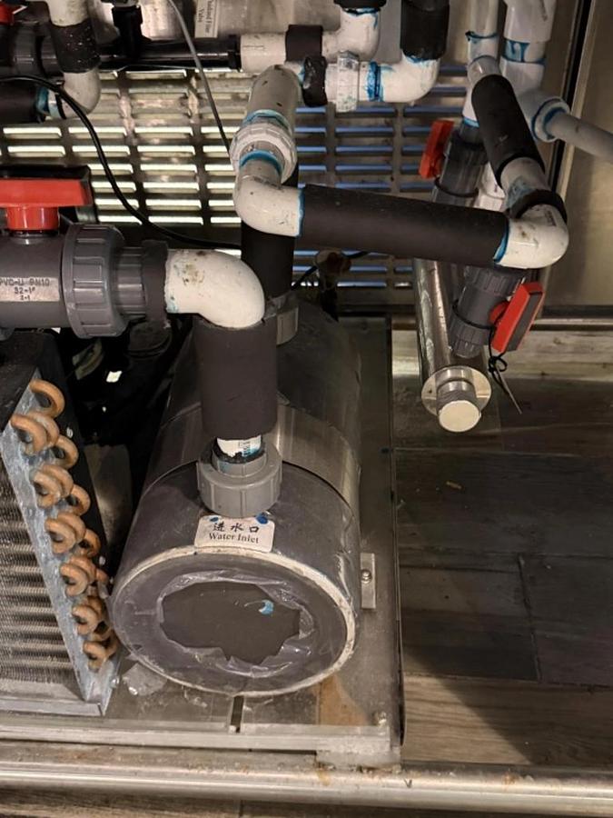 Used STARK REFRIGERATED SS LOBSTER TANK W/ALL PUMPS