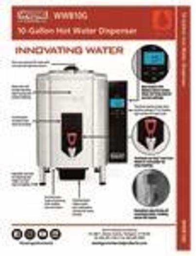 Waring WWB10G 10 Gallon Hot Water Boiler - 120V, 1800W
