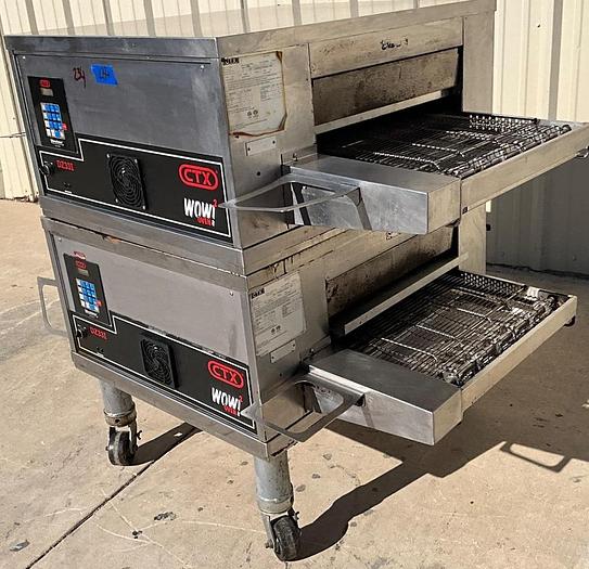 Refurbished 2018 CTX conveyor oven - Double stacked