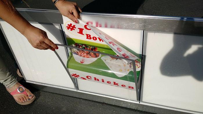 63" Menu Billboard advertising Light board led opening