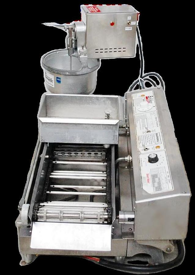 Used Belshaw Mark 2 Cake Donut Robot Automatic Conveyor Fryer w/ Dropper MK II