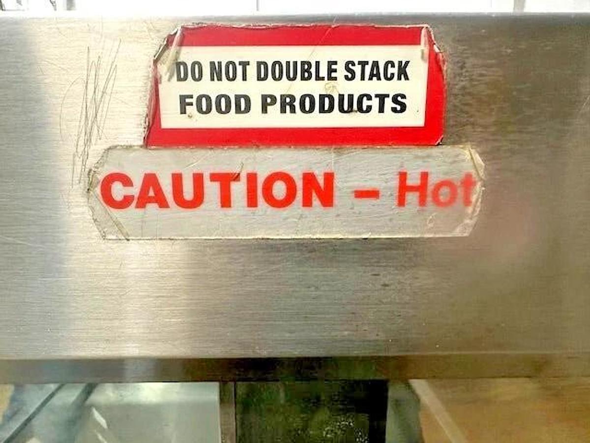 Used HARDT COMBO ZONE4, DUAL SERVICE HOT FOOD w/GRAB-N-GO FRONT MERCHANDISER DISPLAY