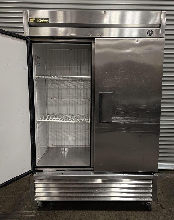 Used True T-49F 54" Double Door Stainless Freezer