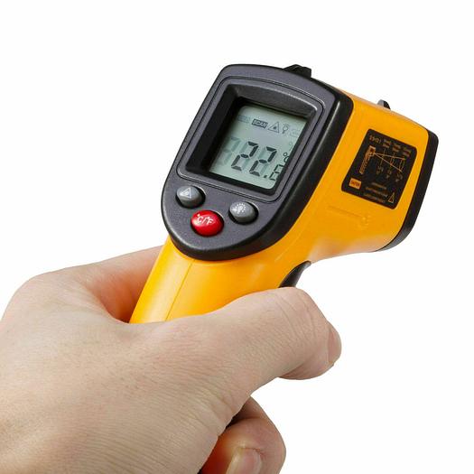 Temp-Meter Temperature Gun Non-contact Digital Laser IR Infrared Thermometer