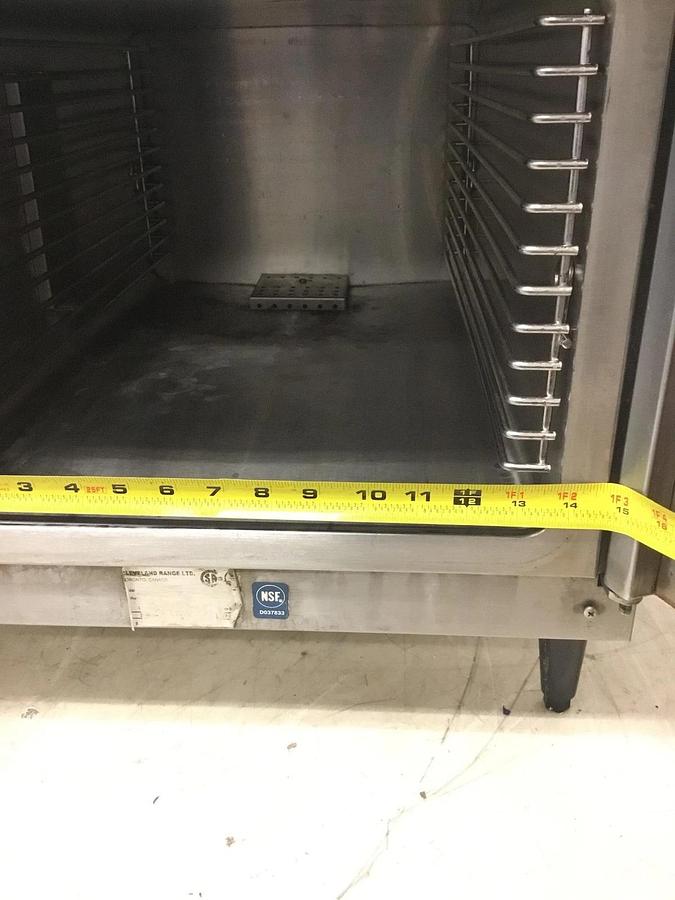 Used Cleveland Pronto CA1E Steam Oven 14"L x 21"W x 10"H w/2x Separation Rack