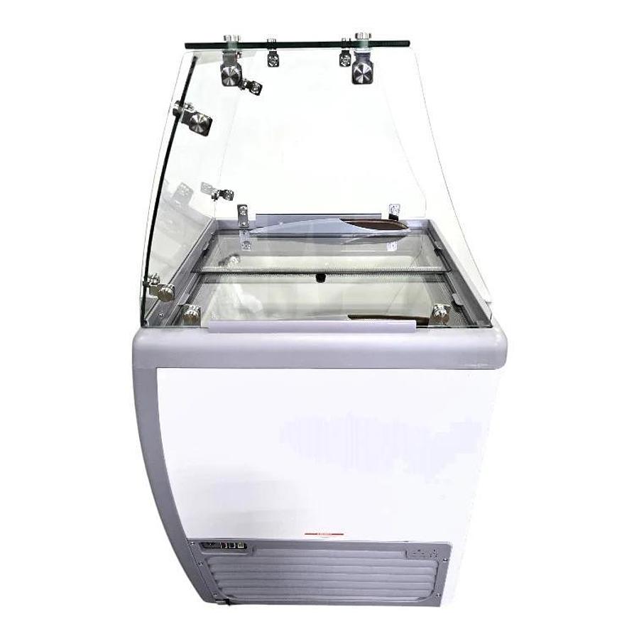 Used Omcan FR-CN-160-S Ice Cream Freezer with Guard - 26" Flat top -WARRANTY