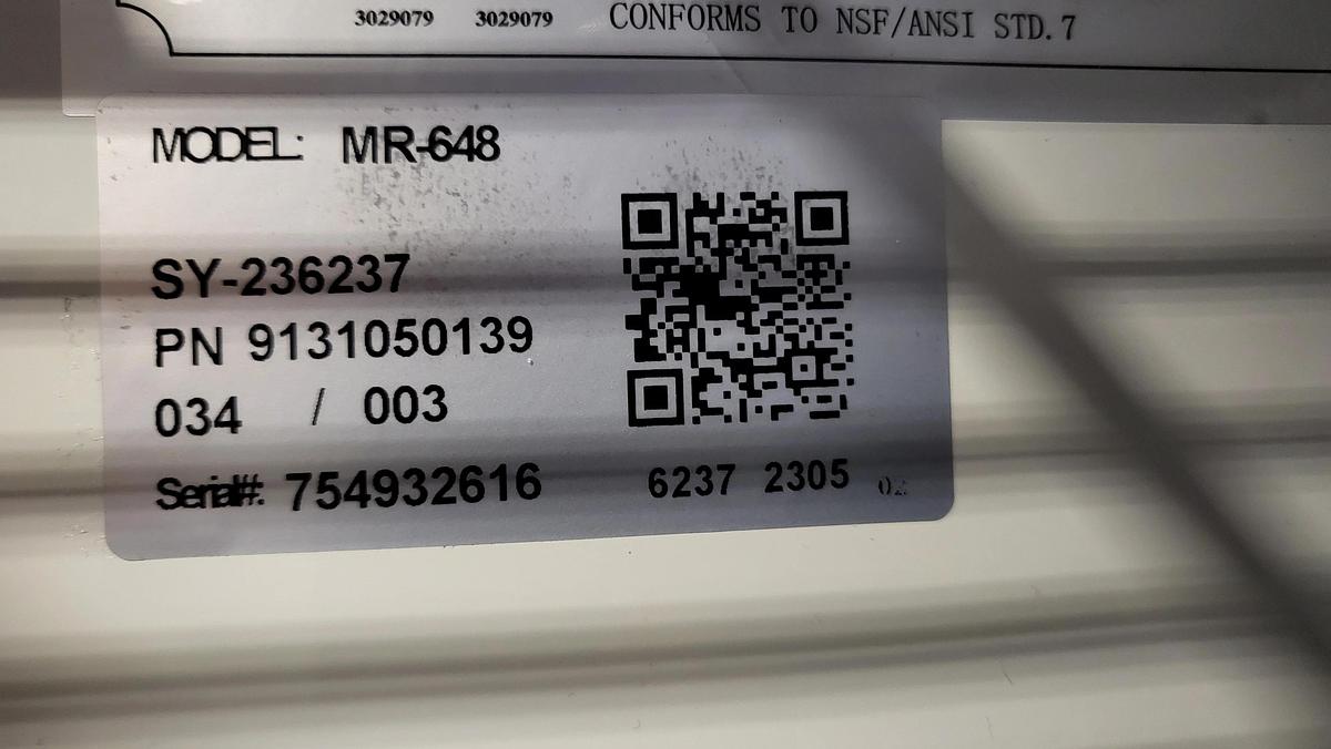 Used Canco MR-648 Single Swing Door Display Refrigerator -WARRANTY