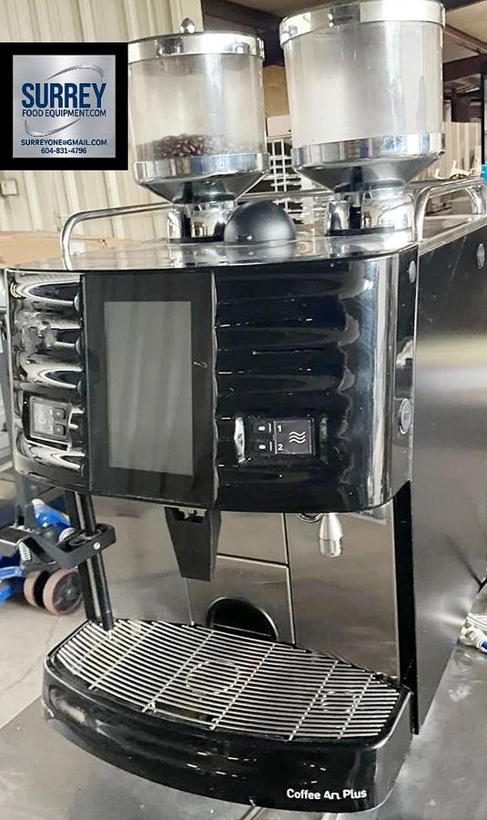 Used Schaerer digital coffee machine - model SCA1