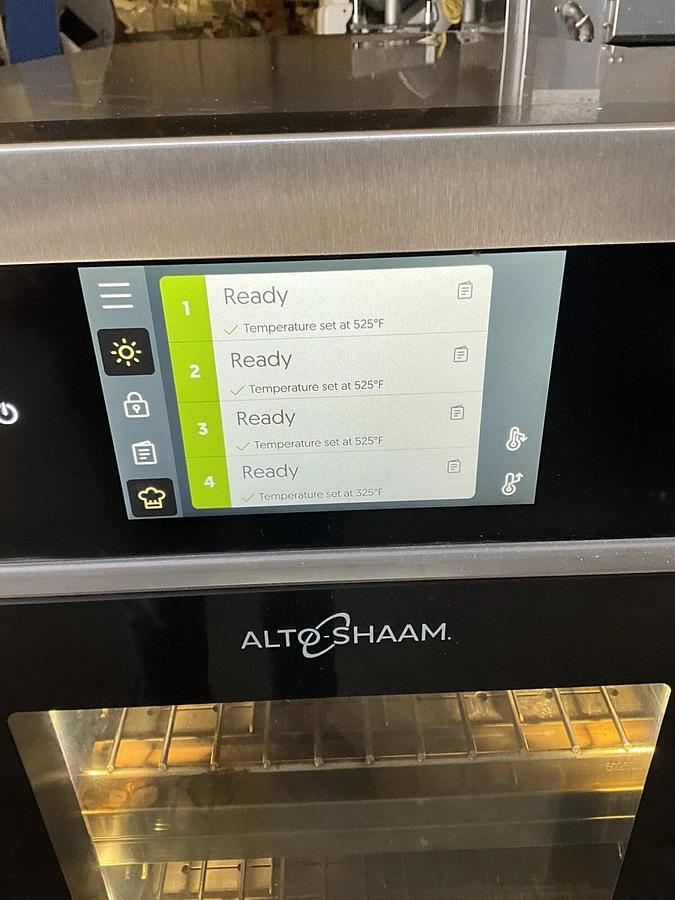 Used Alto-Shaam VMC-H4H Vector Deluxe Multi-Cook Oven electric (4) separate chamber