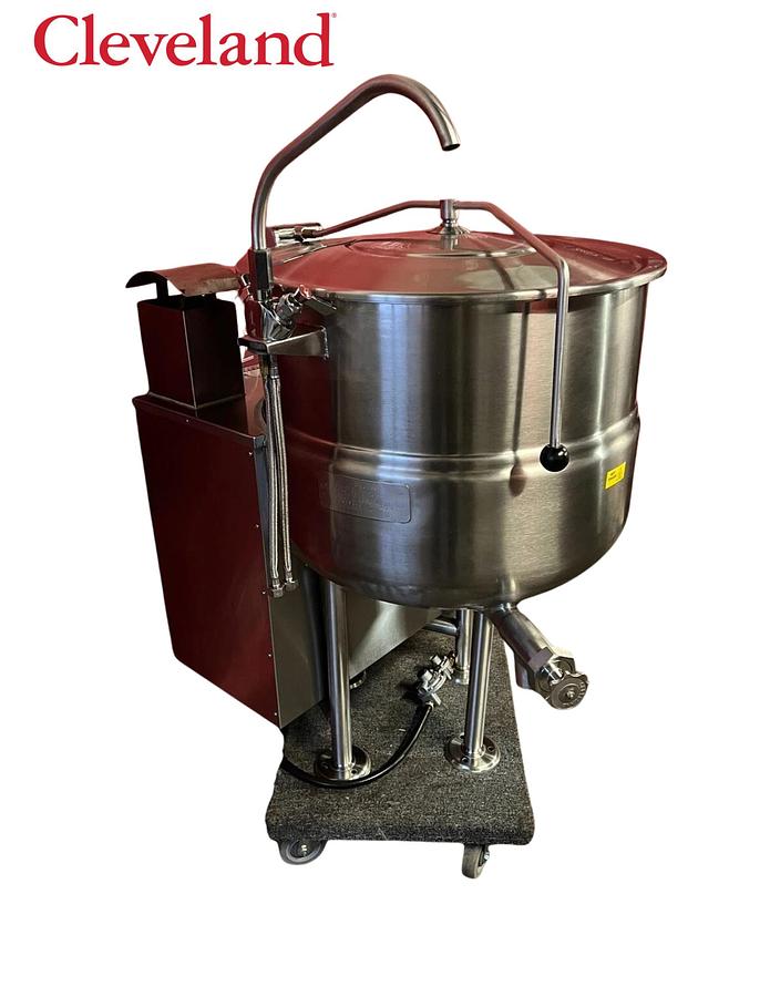 Used Cleveland KGL-40 Propane Kettle with Faucet