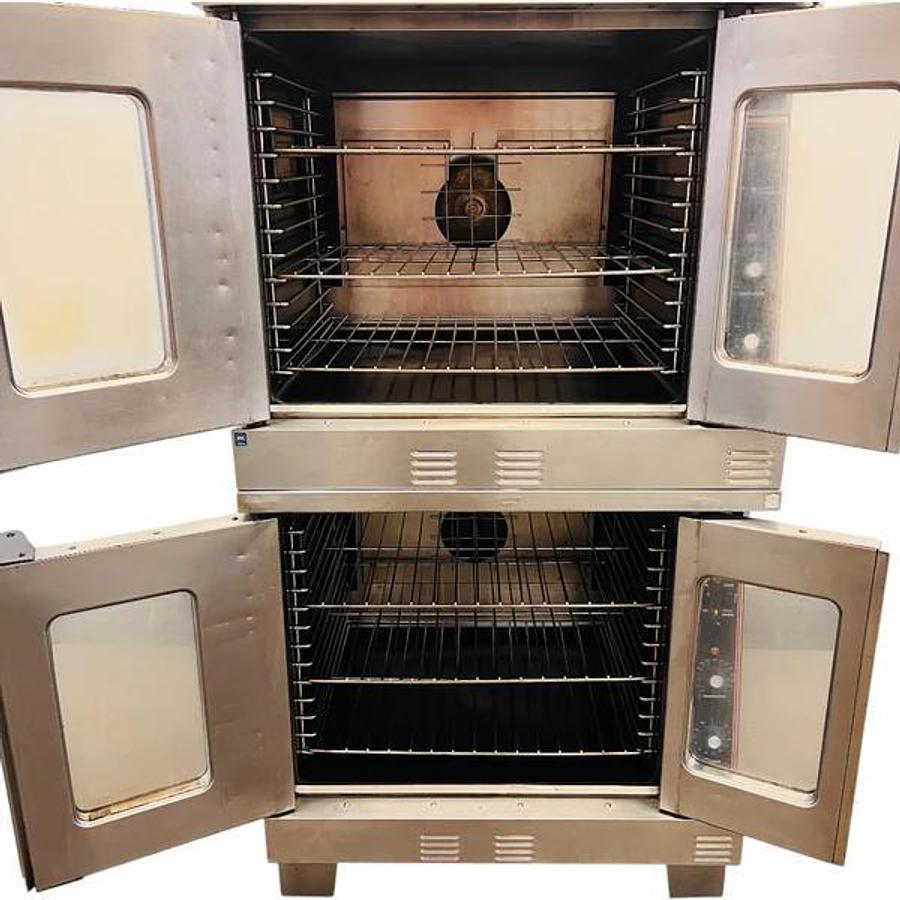 Used Garland MCO-GS-20-S Double Stacked Convection Ovens - Natural Gas - warranty