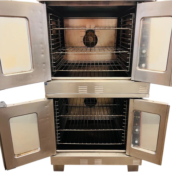 Used Garland MCO-GS-20-S Double Stacked Convection Ovens - Natural Gas - warranty