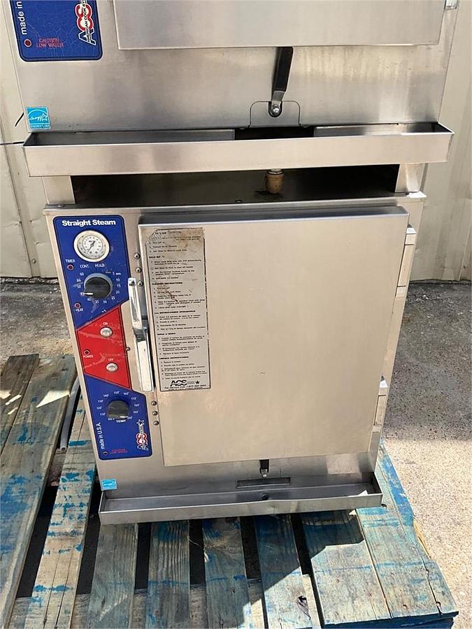 Used ACS double electric steamer