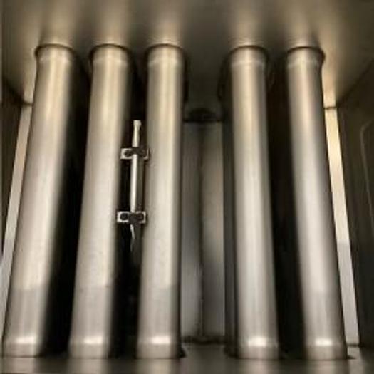 Refurbished Vulcan Double 65lb Natural Gas Fryer & Dump Station 1GR65