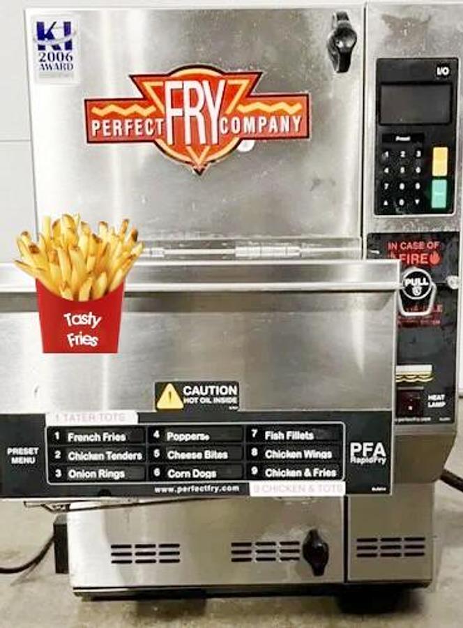 Used Perfect Fry Company Automated Ventless Deep Fryer