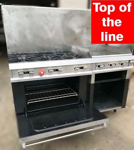 Used Vulcan Gas combo oven