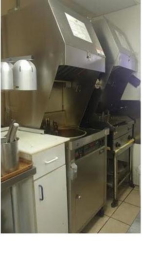 Used Giles Ventless System with Chicken Fryer - PRICE REDUCE - CLEARANCE ITEM