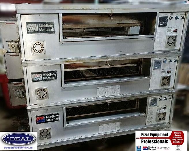 Used Middleby Marshall Triple Deck Conveyor Ovens
