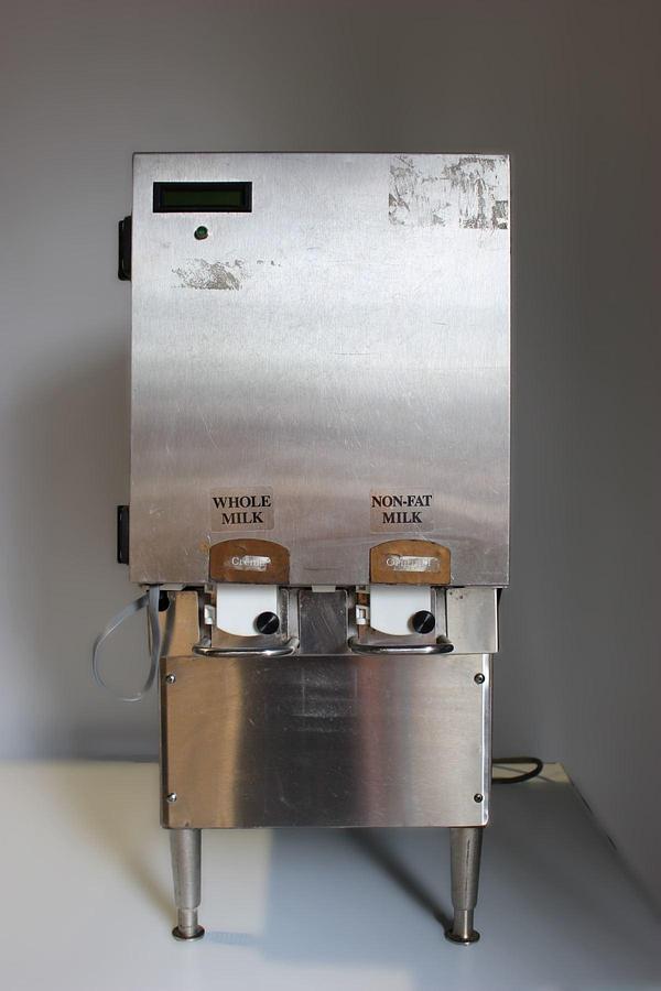 Used Sureshot AC20 Refrigerated Milk/Cream Liquid Dispenser - Used Great Condition - (Tested- Turns on/Works)