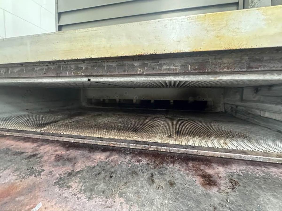 Used Garland double air deck pizza ovens