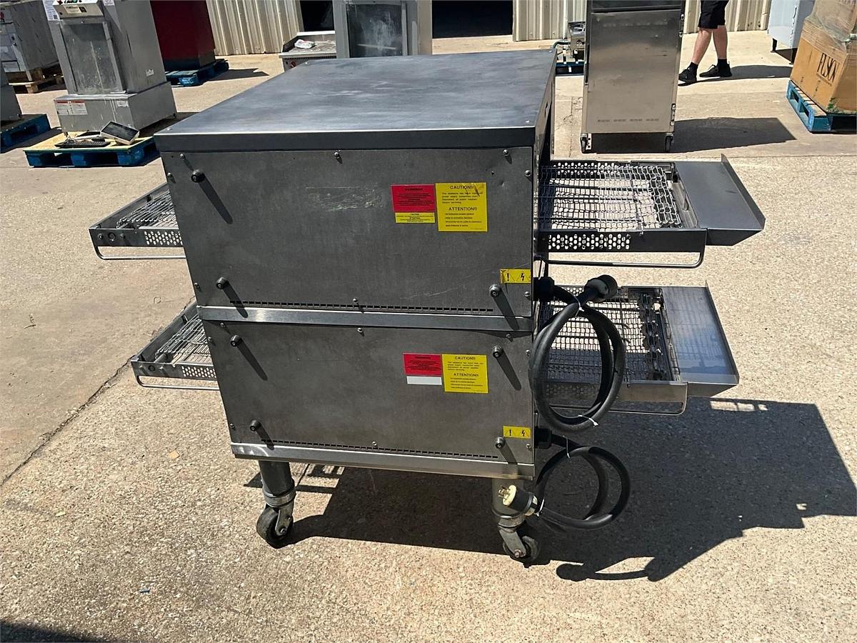 Used 2021 CTX conveyor oven double stack with stand