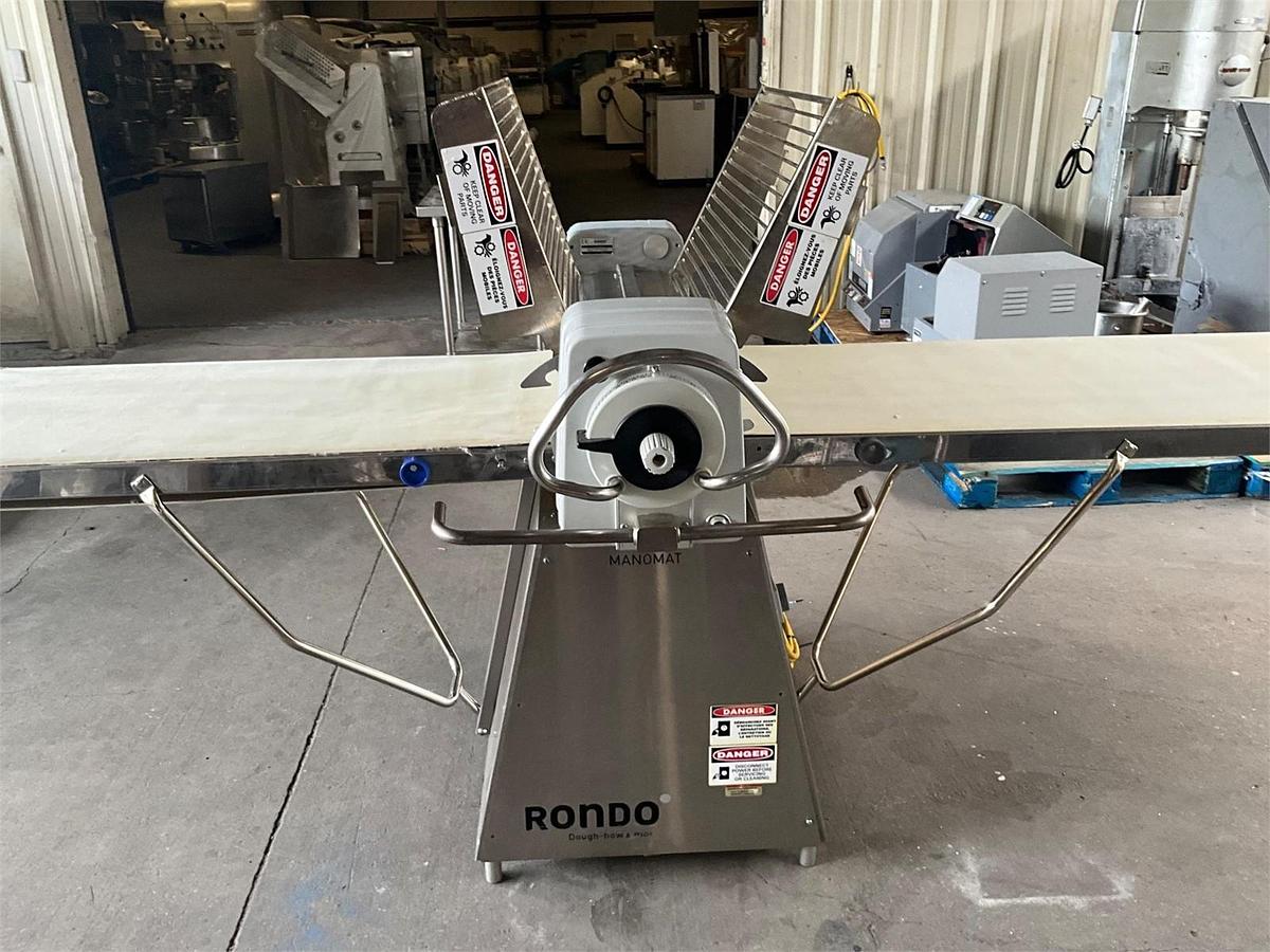 Used Rondo butterfly dough reversible sheeter SC0677