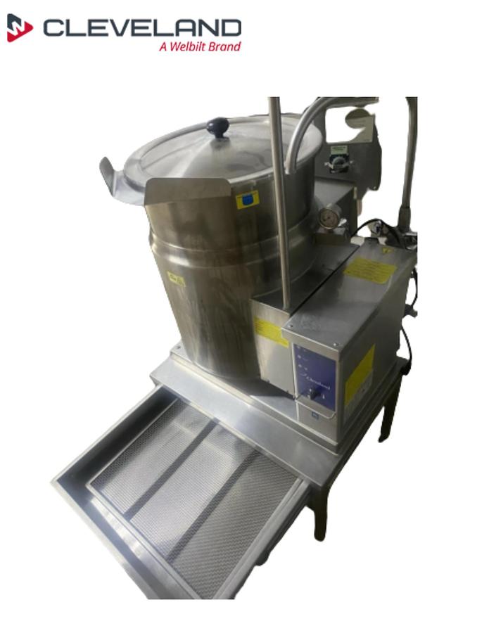 Used Cleveland KGT-12-T Manual Tilt Tilting Natural Gas Skillet Braising Pan
