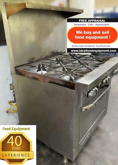 Used Southbend - 6 burner gas oven