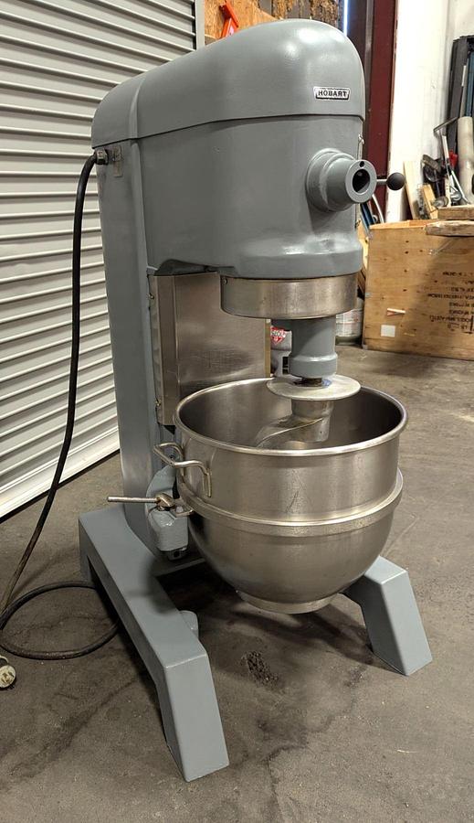 Used Hobart H-600 60qt Planetary Mixer W/Hook