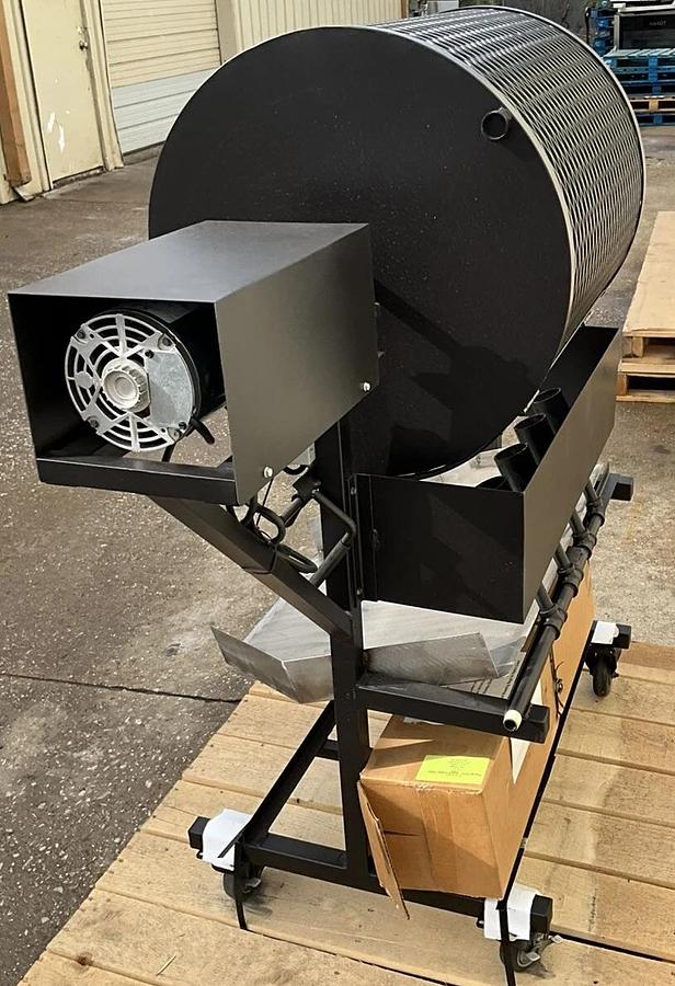 Used McBroom's Arizona Chile pepper Roaster Medium 24"x24" barrel Propane Motorized - BRAND NEW CLEARANCE ITEM