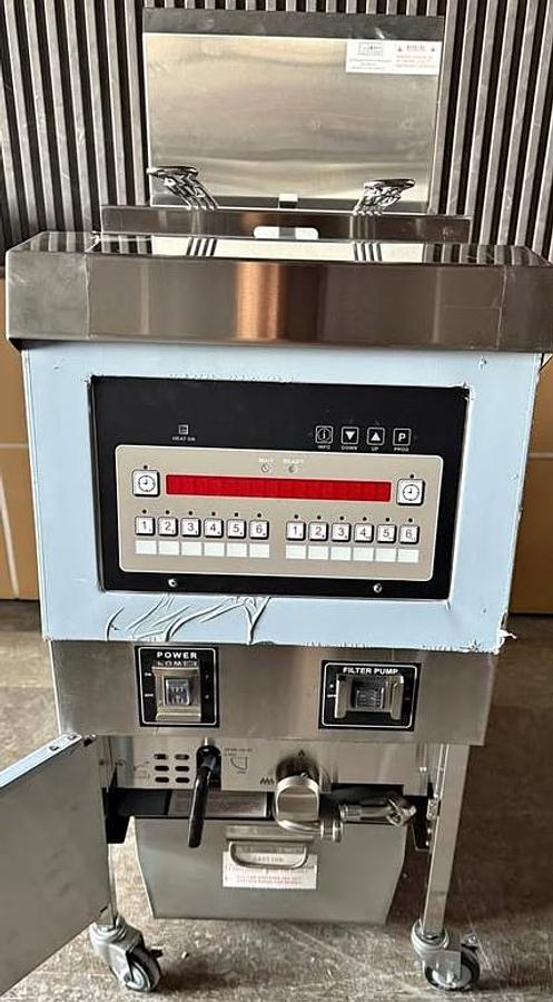 Used Henny Penny New Open Fryer - Auto Filtration - Natural Gas