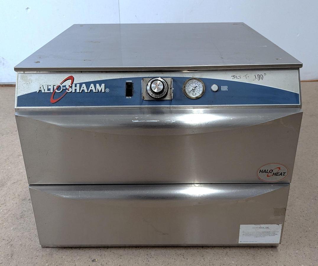 Used Alto Shaam 500-2D Halo Heat Double Warming Drawers