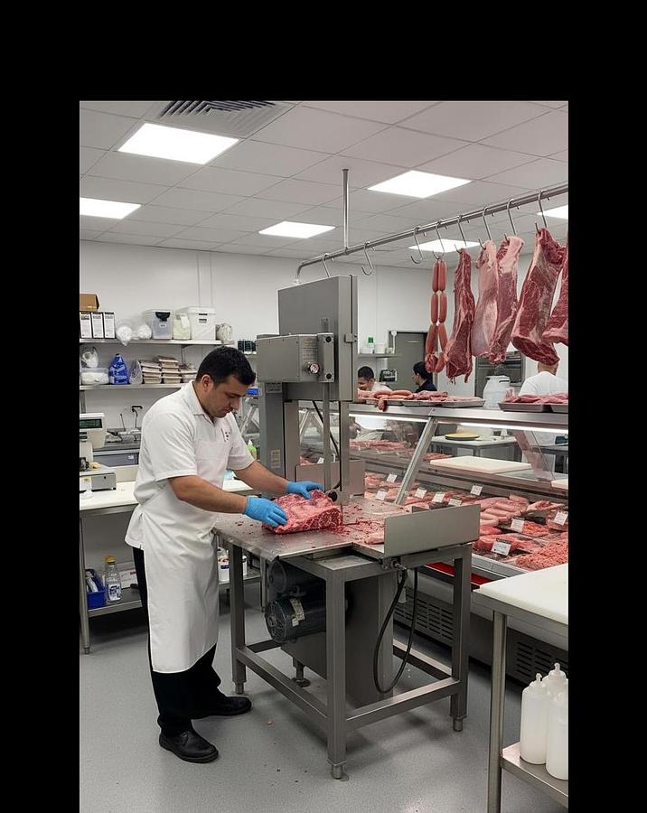 Used Hobart Meat Saw - 6801 - very good condition - warranty