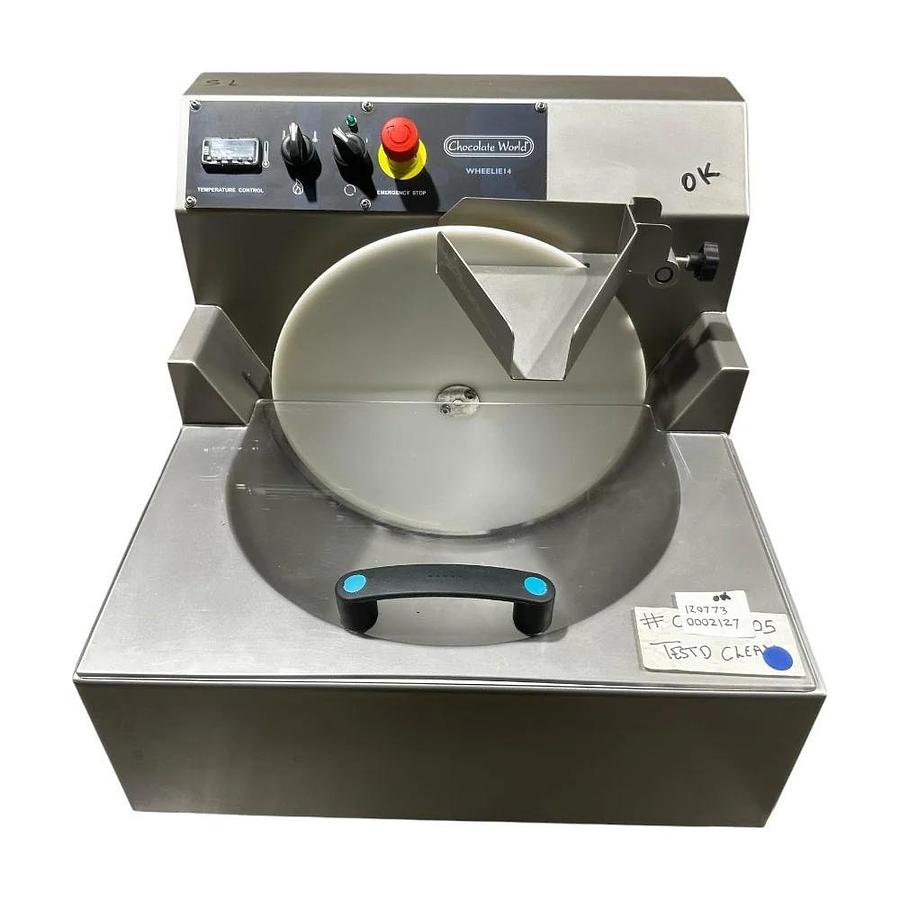 Used Chocolate World Wheelie 14 Chocolate Tempering and Moulding Machine