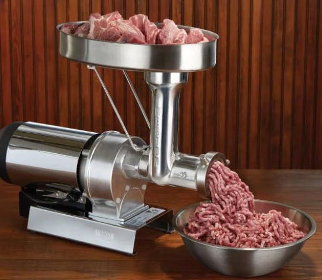Weston Butcher Series #22 Meat Grinder and Sausage Stuffer C/W ACCESSORIES