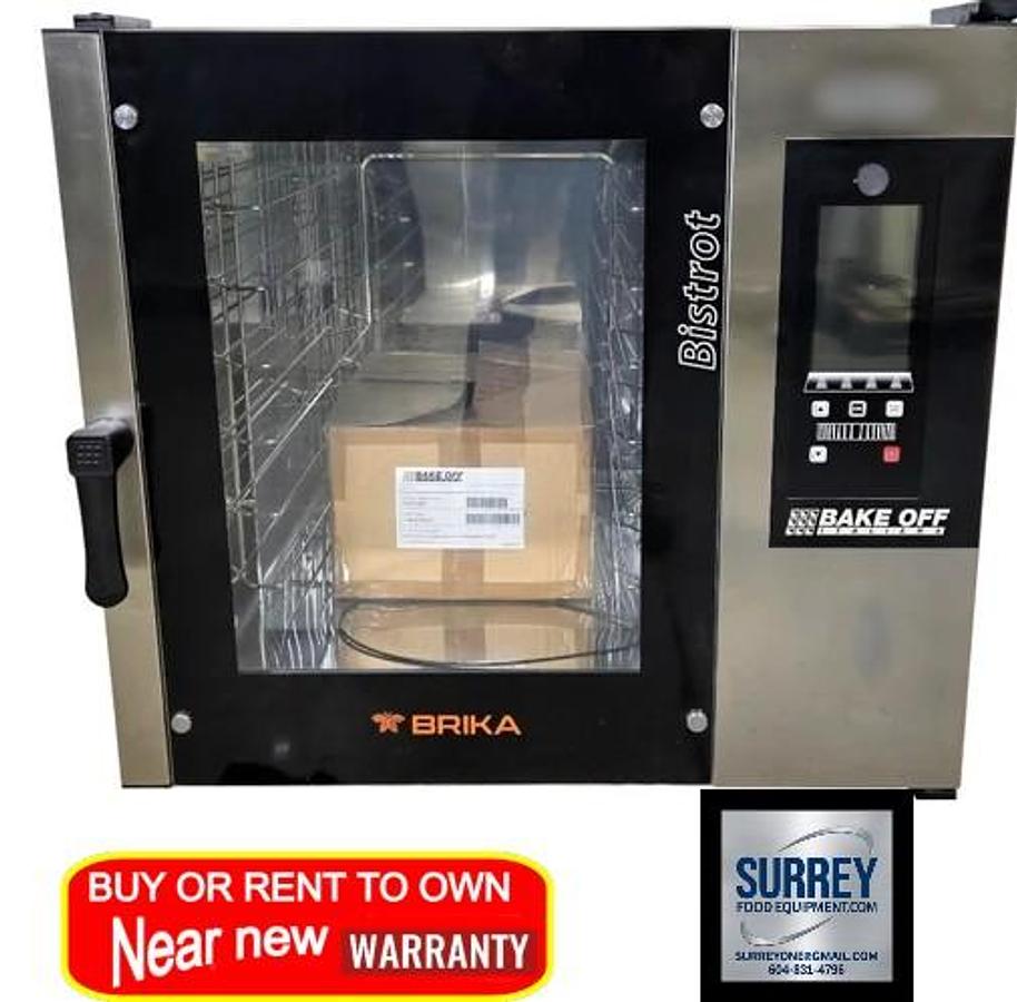 Brika BISTROT6TV Combi Oven - Never Used