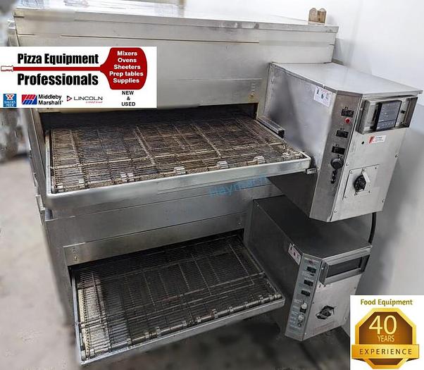 Used Lincoln Impinger 1450 pizza ovens
