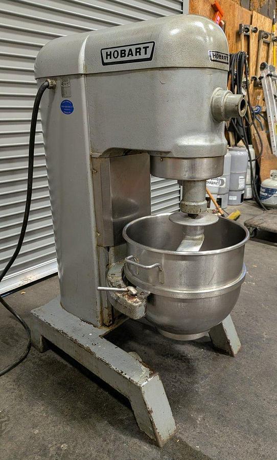 Used Hobart H-600 60qt Planetary Mixer W/Hook