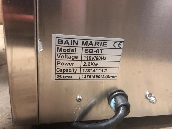 Used BAIN MARIE Counter top food warmer