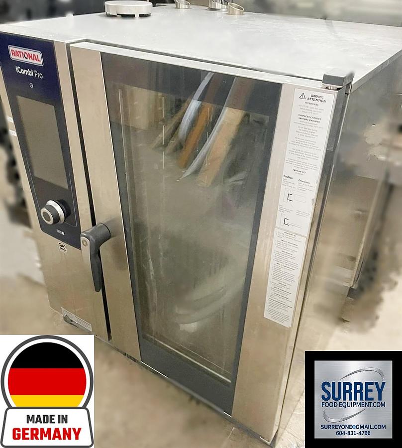 Used Rational LM100DG iCombi Pro 10 Pan Half-Size Natural Gas Combi Oven 