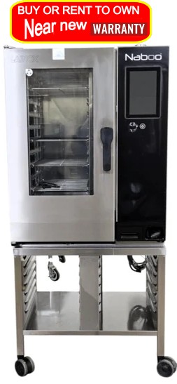 Used Lainox NAG101B Half Size Combi Oven - Nat Gas