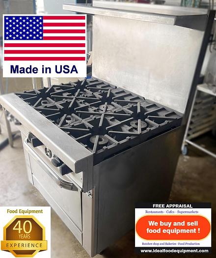 Used Southbend Gas Range with Convection Oven Below