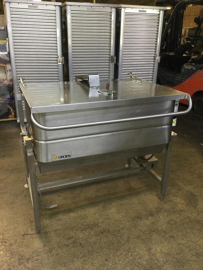 Refurbished Groen 40 Gallon Electric Auto Tilt Skillet NFPC-4