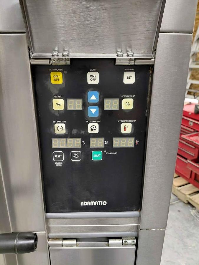 Used Admatic 3 deck electric deck oven