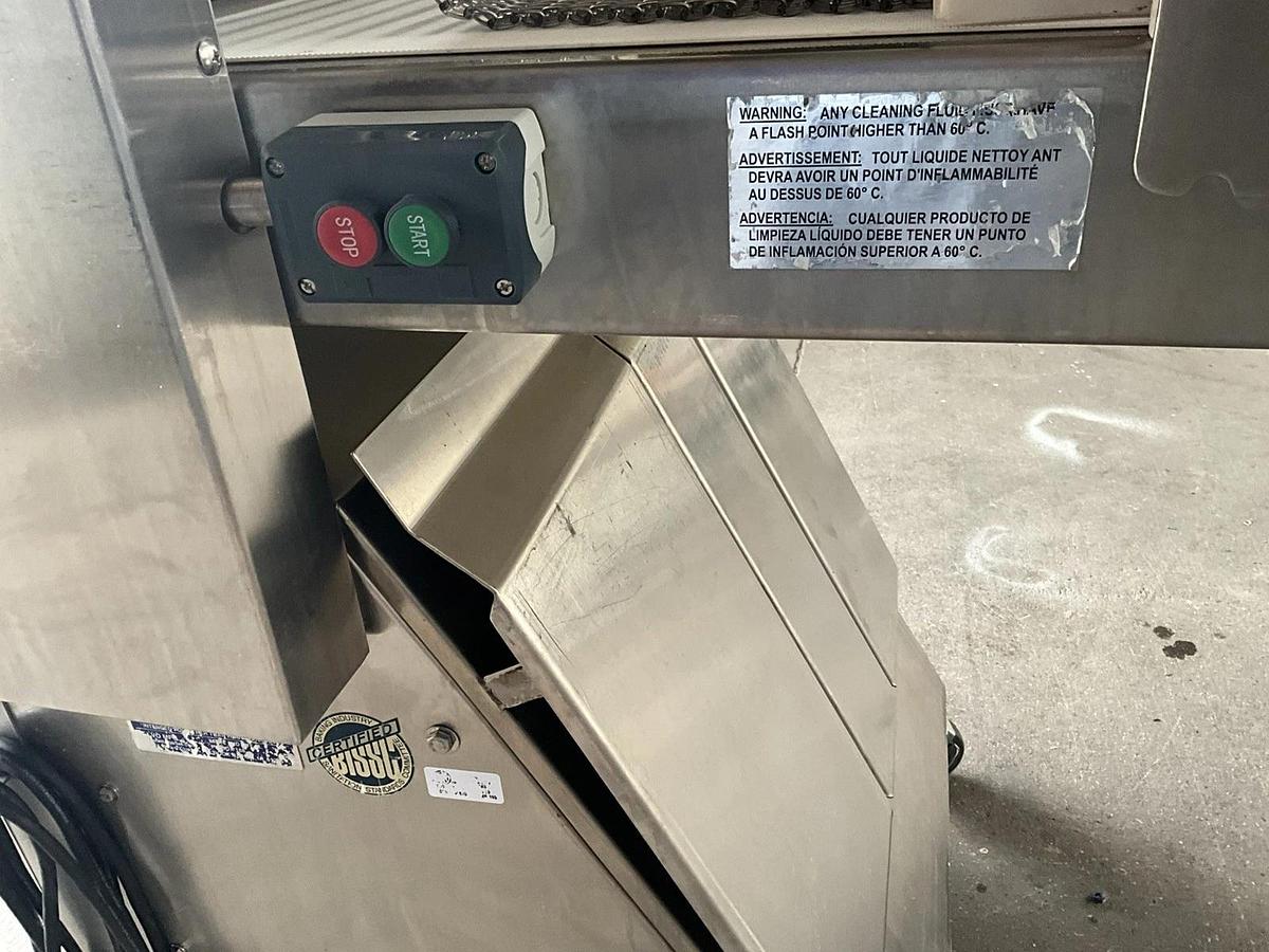 Used LVO dough sheeter roller moulder SM24 French bread bakery 6" 9" 12" 22" plate 