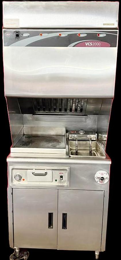 Used Wells Wv-fg ventless fryer griddle only - INSTANT RESTAURANT - BIG REVENUE MAKING 