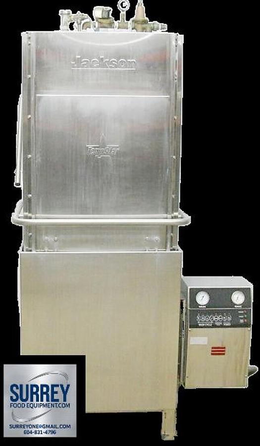Used Jackson Tempstar HH Stainless Steel Commercial Dish Washer Machine -
