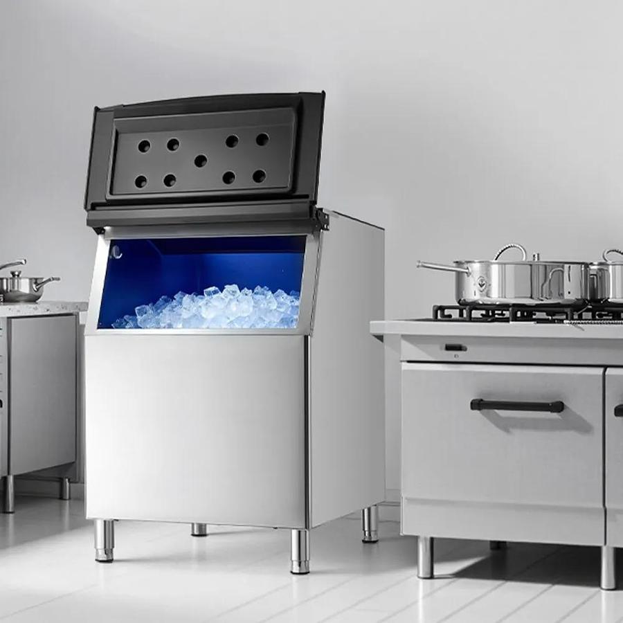 Used Ice Bin - 500 lbs Capacity